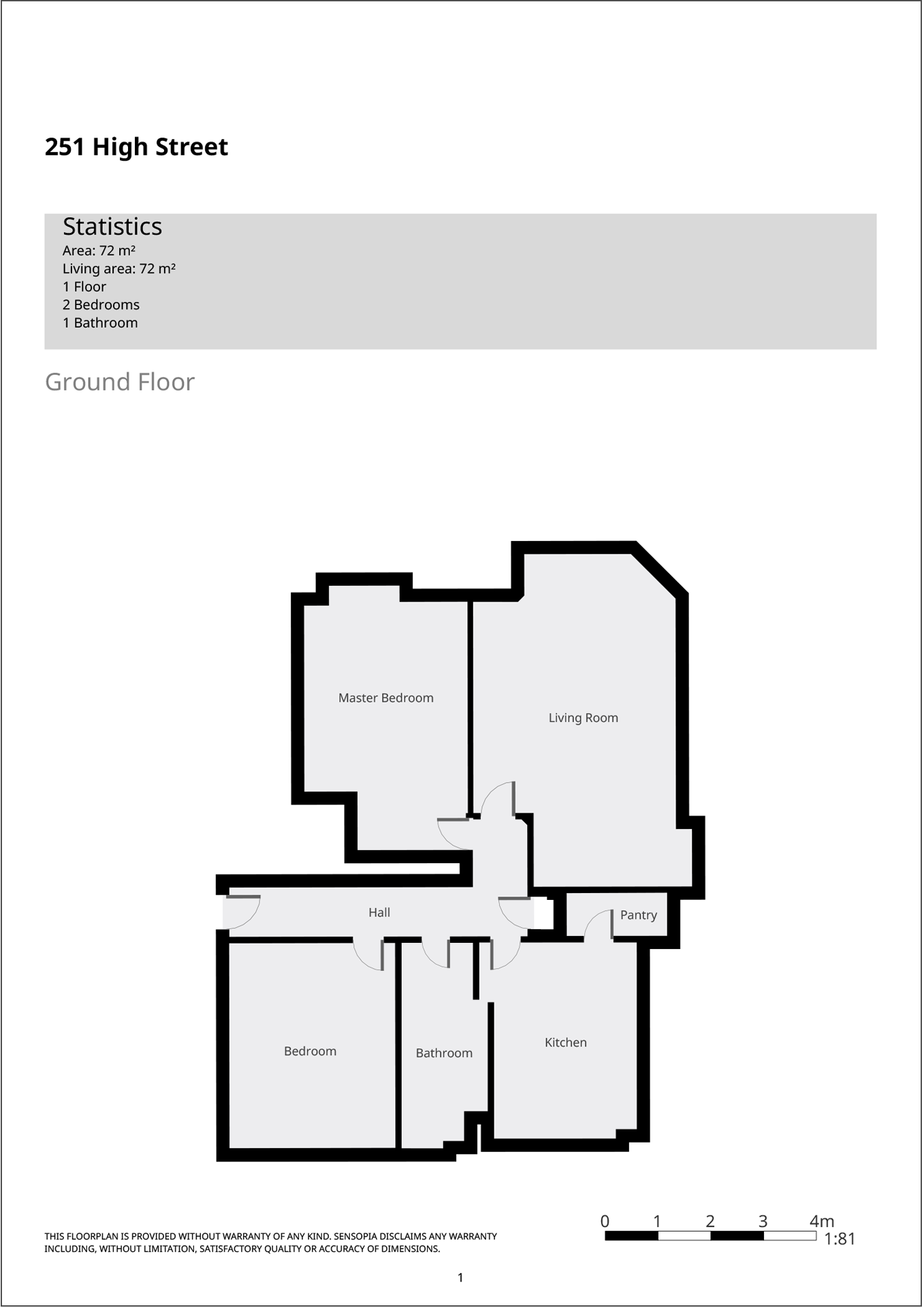 Floor plan E sample