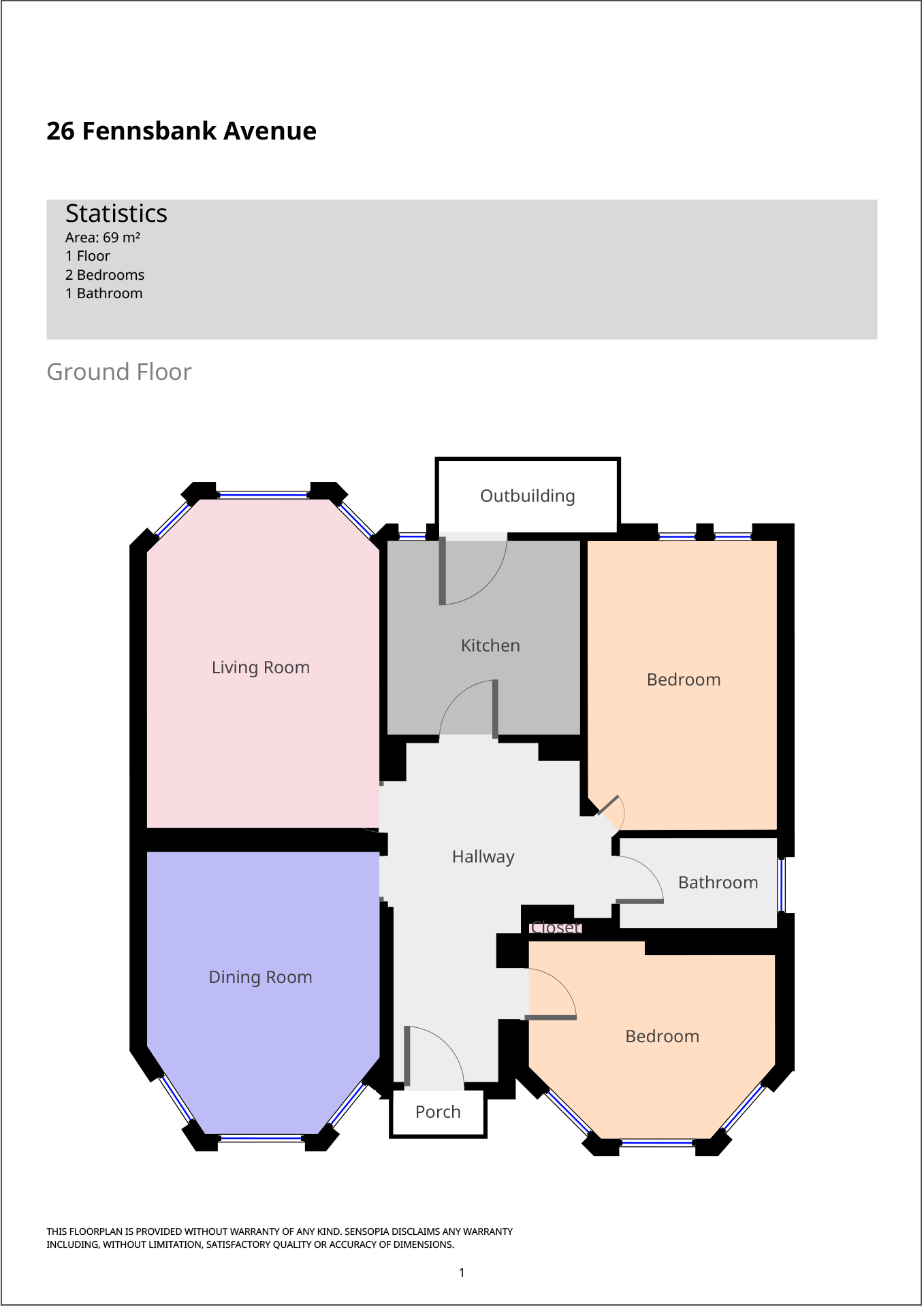 Floor plan B sample