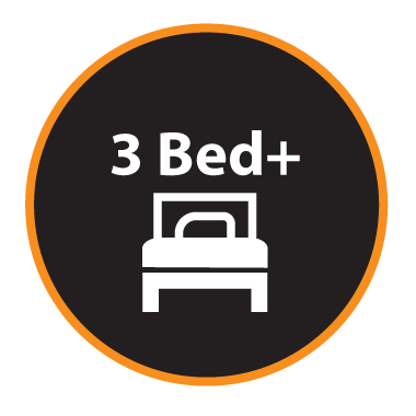 Three + Bed Properties